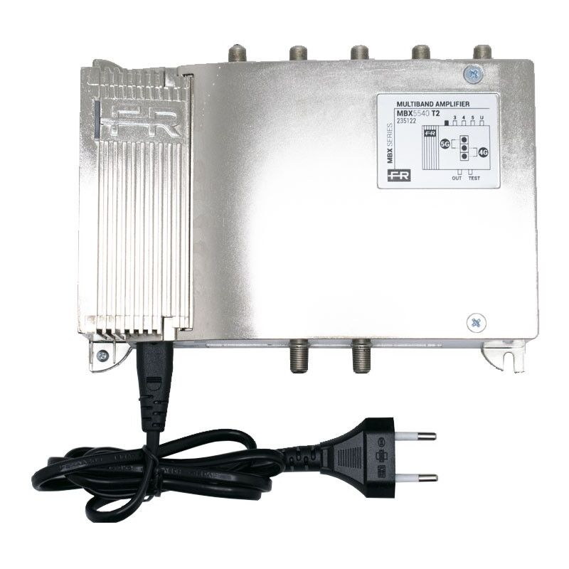 foto del prodotto centrale fracarro mbx5540 t2 con 4 ingressi iii dab iv v uhf 31db 235122