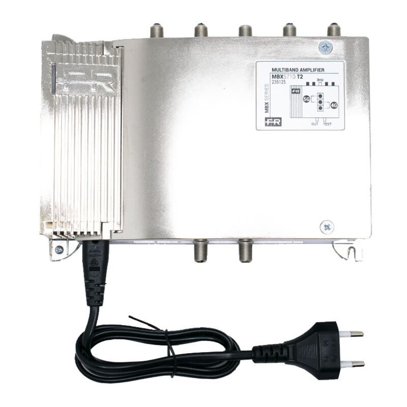 foto del prodotto centrale fracarro mbx5710 t2 con 1 ingresso iii dab uhf 43db 235125