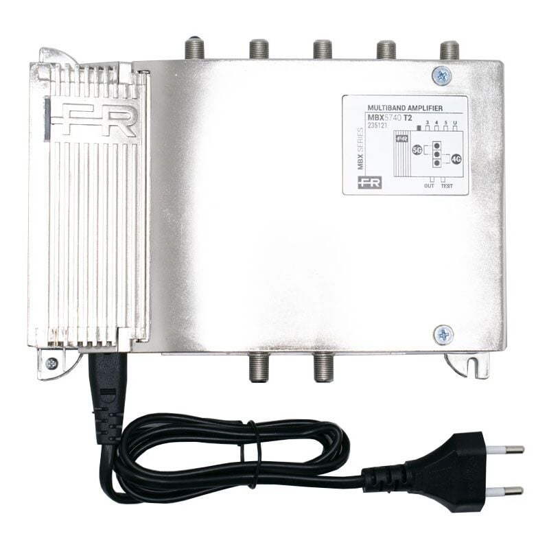 foto del prodotto centrale fracarro mbx5740 t2 con 4 ingressi iii dab iv v uhf 43db 235121