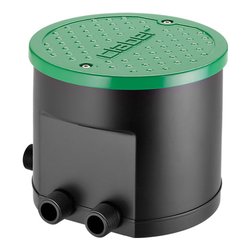 foto del prodotto centralina hydro pozzetto alimentazione batteria con 4 linee indipendenti per impianti irrigazione i...