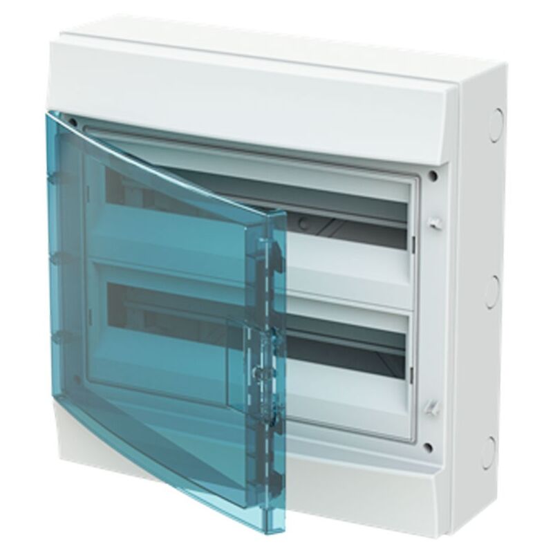 foto del prodotto centralino abb a parete grigio 36 moduli con porta ip65 65p18x22