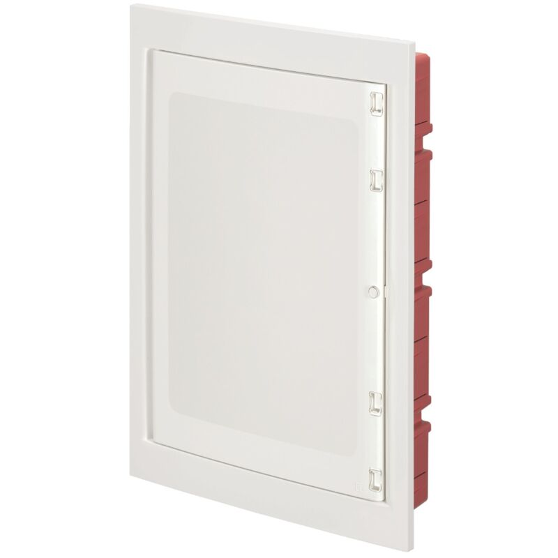 foto del prodotto centralino ad incasso, 54 3x18 moduli, bianco, ip40, con sportello cieco elettrocanali ec63054c