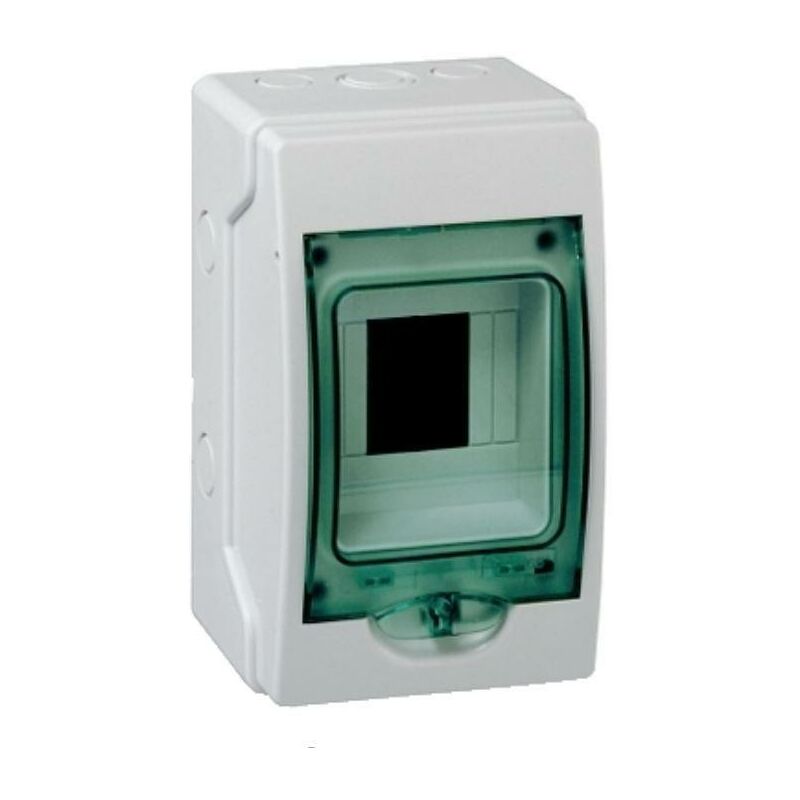 foto del prodotto centralino parete schneider electric kaedra ip65 1 fila di 4 moduli 10312