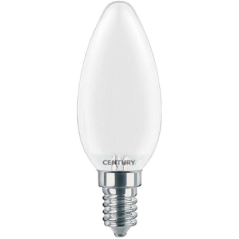 foto del prodotto century lampada a filamento led incanto saten candela 4w e14 6000k insm1 041460