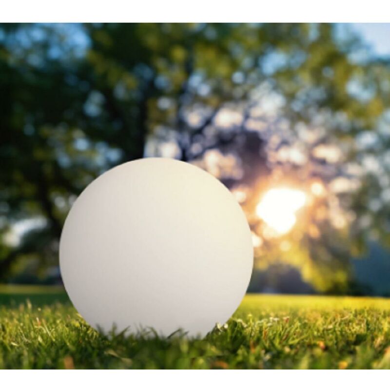 foto del prodotto century lampada led solare bolla d400xh390 mm 0.90w rgb 30 bll 044000