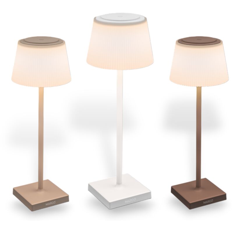 foto del prodotto century lampada touch led ricaricabile da tavolo con regolazione della luminosit marg 
