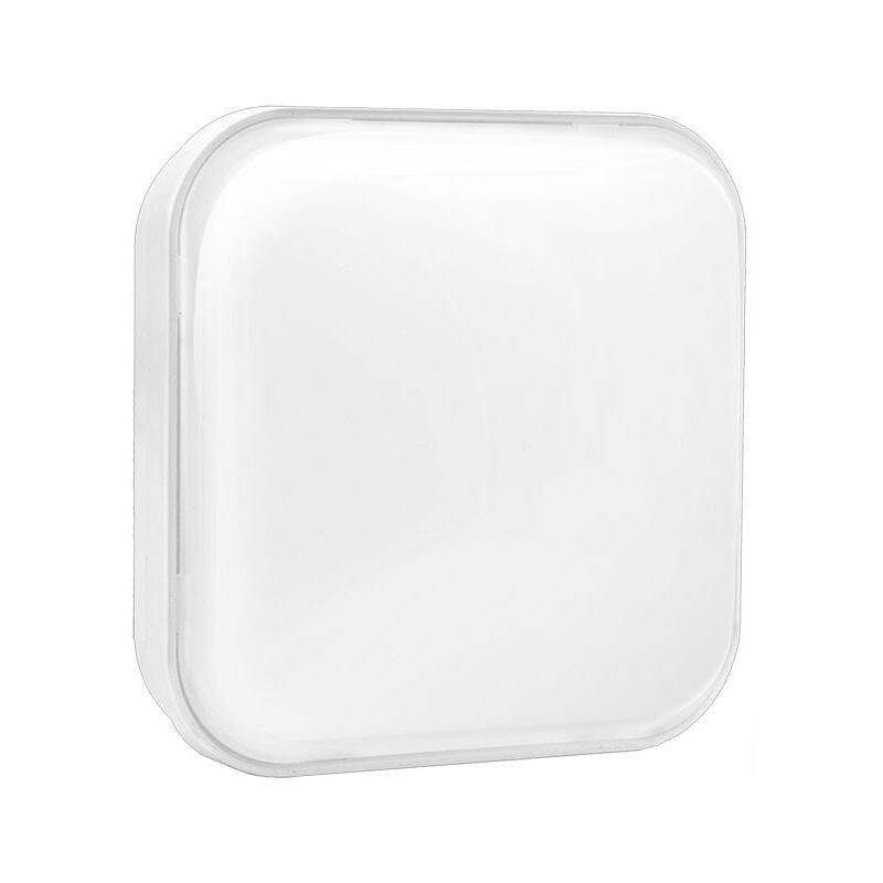 foto del prodotto century plafoniera a led quadrata simply 16w 4000k ip65 sms 161540