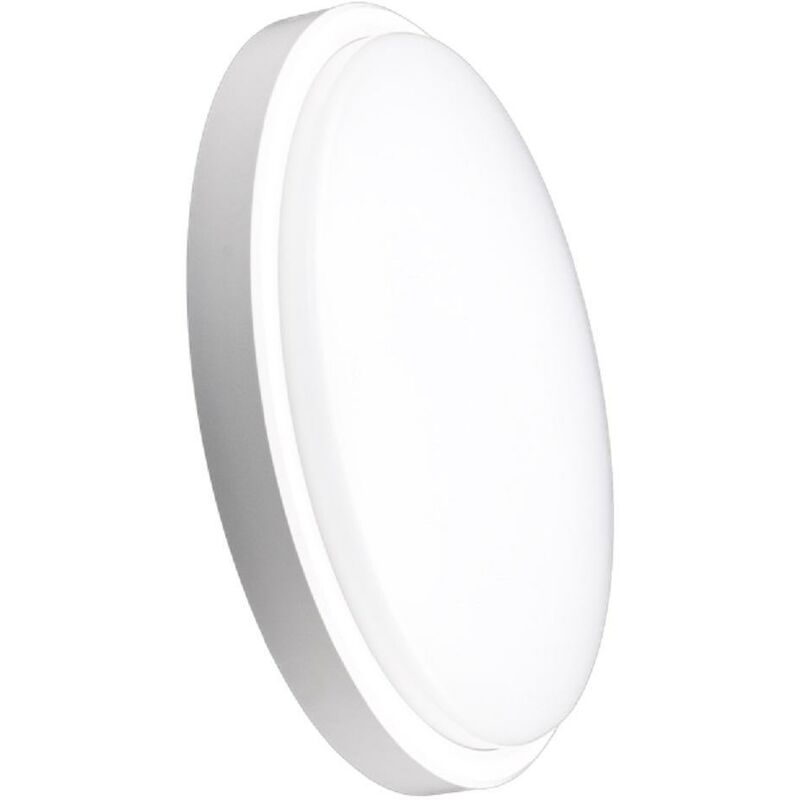 foto del prodotto century plafoniera led tonda bi 18w 1500lm 3 4 6k ip65 os65p 182300