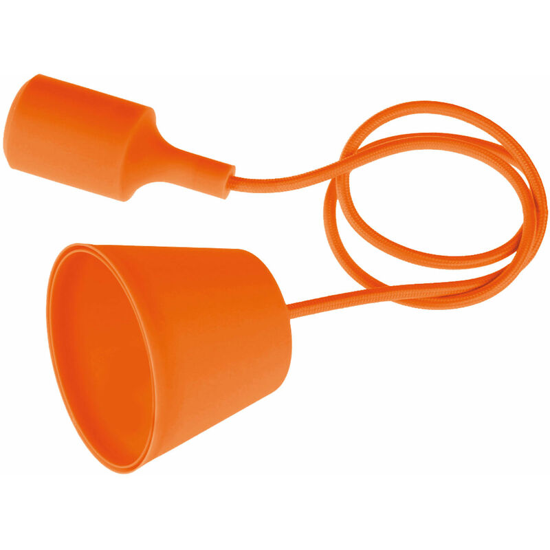 foto del prodotto century sospensione da interno in vari colori fantasy con portalampada e27 orange