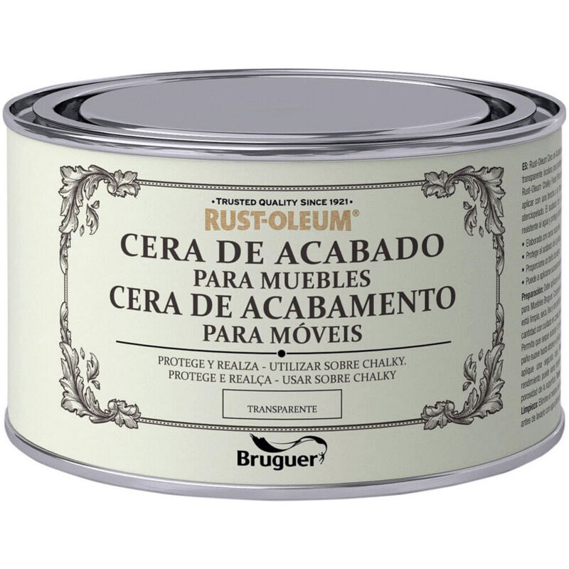 foto del prodotto cera bruguer trasparente 400 ml