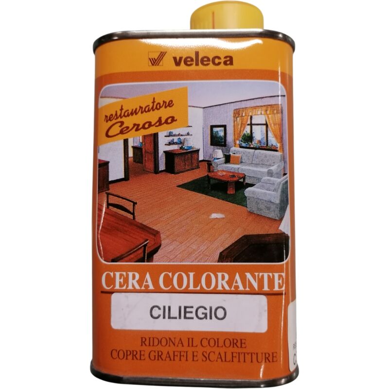 foto del prodotto cera colorante ciliegio 250 ml veleca