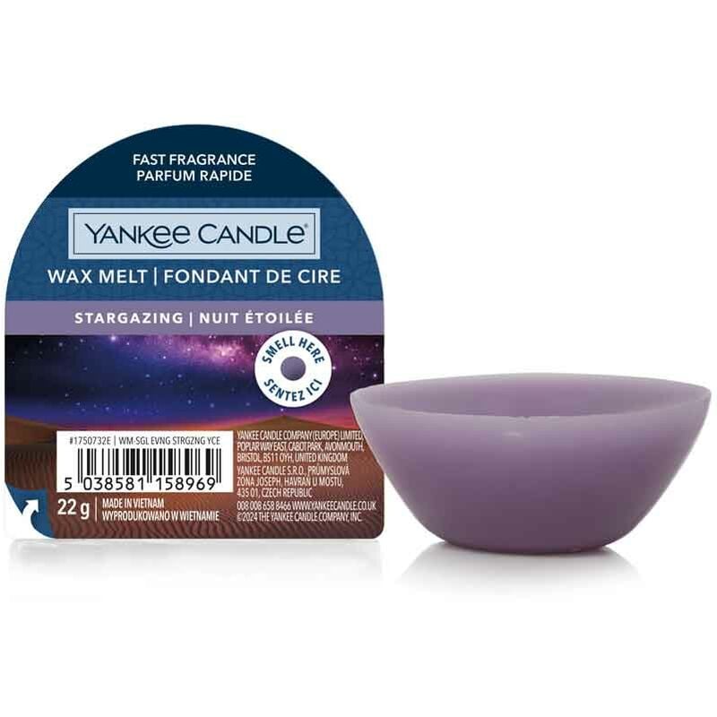foto del prodotto cera da fondere wax melt sweet stargazing yankee candle