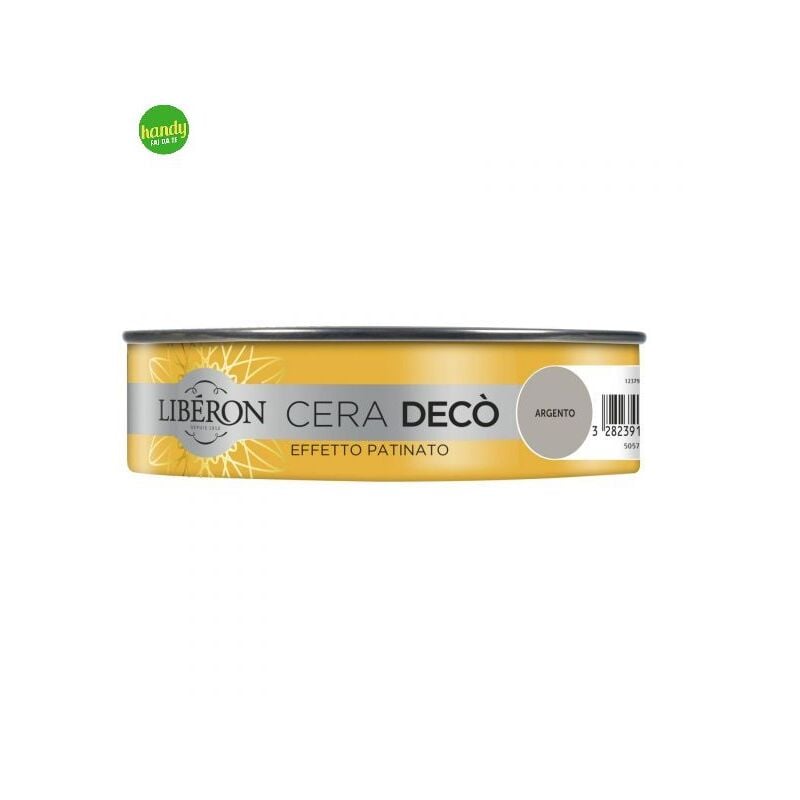 foto del prodotto cera decò liberon 150ml argento patinato