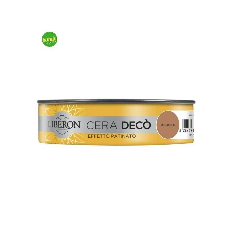 foto del prodotto cera dec liberon 150ml oro ricco patinato