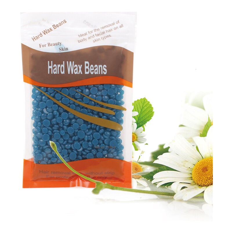 foto del prodotto cera depilatoria dura blu daisy in the field 100g