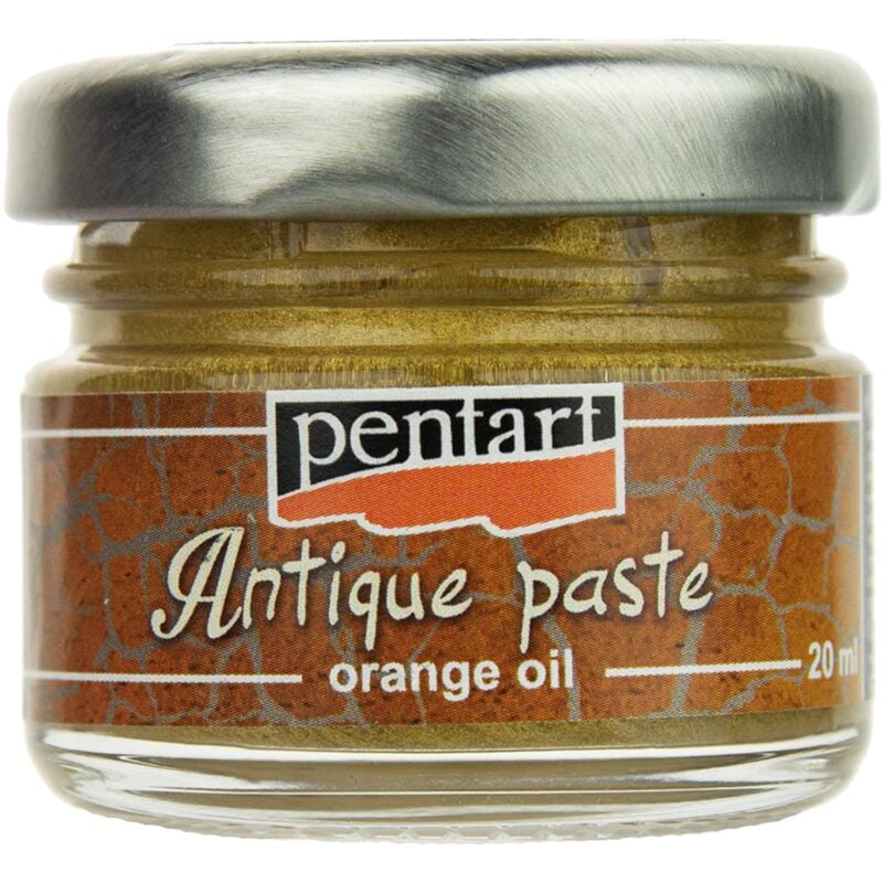 foto del prodotto cera invecchiamento in pasta pentart gold protezione metallizzata anticata 20ml