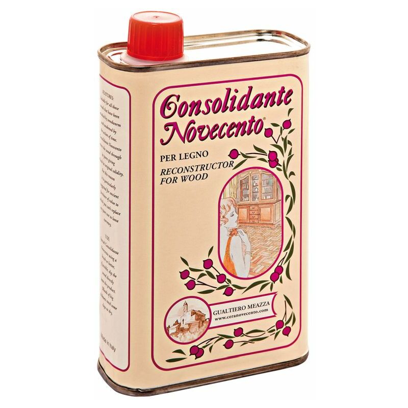 foto del prodotto cera novecento novecento consolidante neutro per legno 500ml