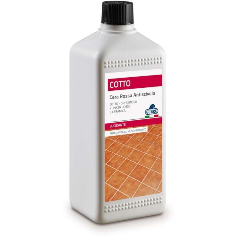 foto del prodotto cera rossa antiscivolo liquida cotto 1000 ml