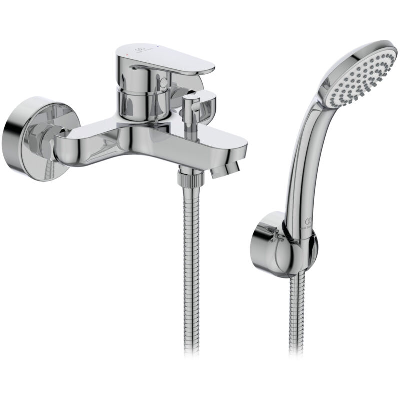 foto del prodotto cerafine o, miscelatore esterno vasca doccia con accessori, bc706aa, cromato ideal standard