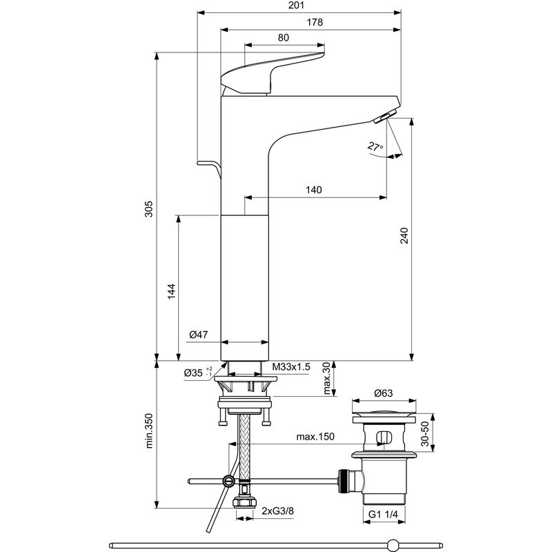 foto del prodotto ceraflex lavabo bacinella