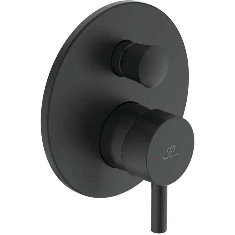 foto del prodotto ceraline miscelatore ad incasso per 2 utenze, nero a7389xg ideal standard