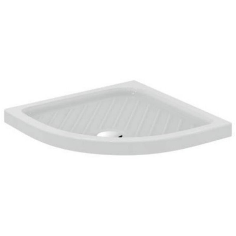 foto del prodotto ceramica dolomite ideal standard gemma2 piatto doccia angolo 80x80 piletta d.90 beu codice prod j526401