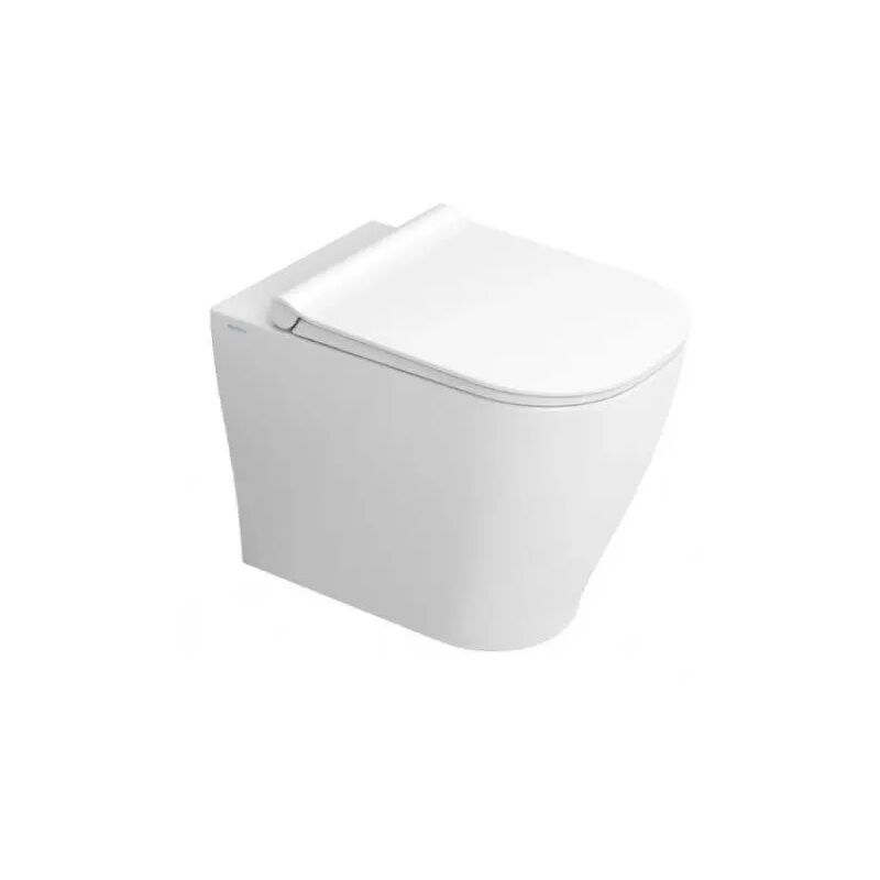 foto del prodotto ceramica dolomite vaso wc a terra filo parete in ceramica serie mirto vaso filoparete con sistema rimfree