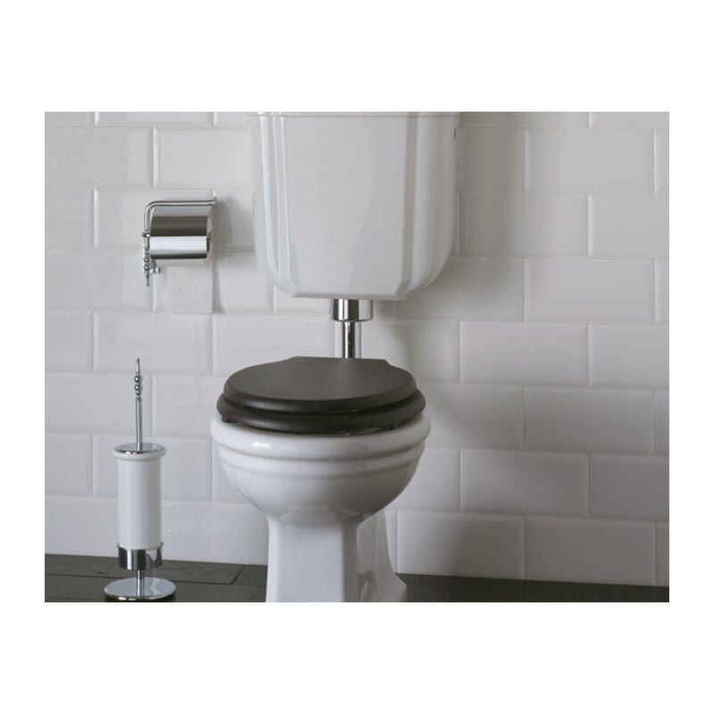 foto del prodotto ceramica globo copriwater globo paestum originale in legno massello rovere