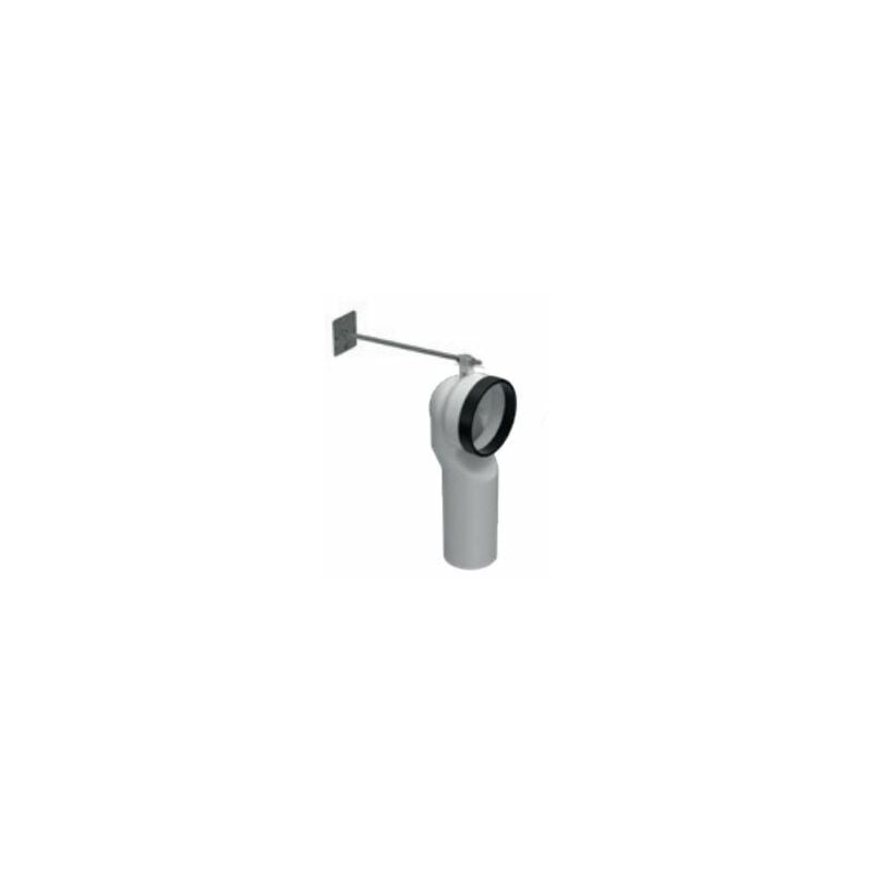 foto del prodotto ceramica globo curva tecnica per scarico traslato 13 15 cm di
