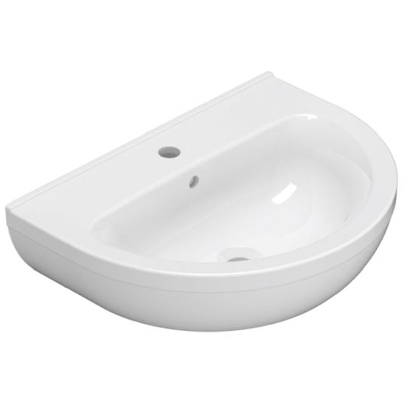 foto del prodotto ceramica globo grace lavabo sospeso colonna 60x45 codice prod grn60bi