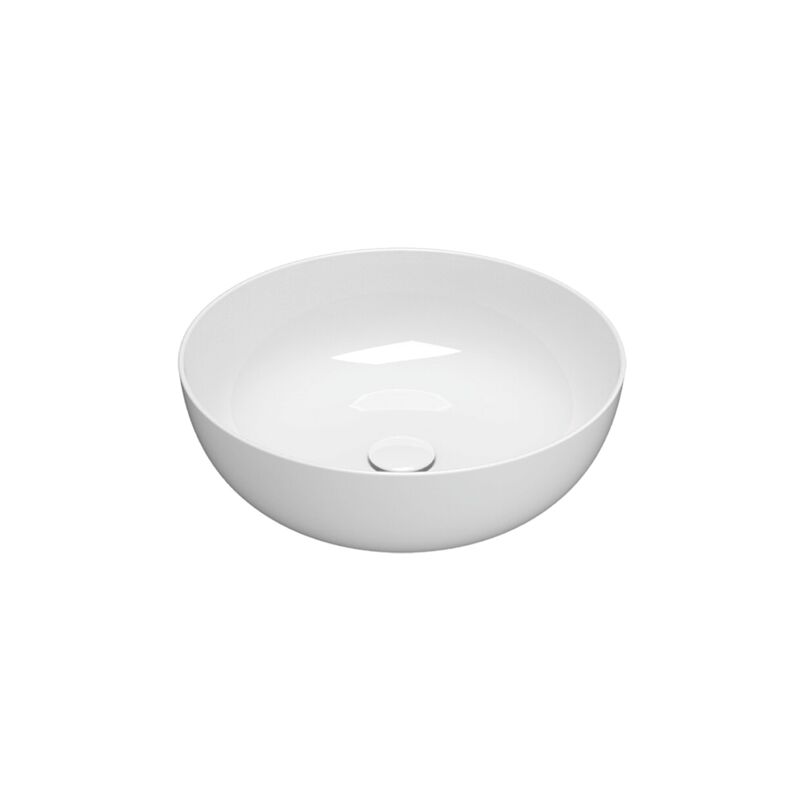 foto del prodotto ceramica globo - lavabo in ceramica ø 48 cm globo t-edge le ciotole b6t48bi bianco - ceramica