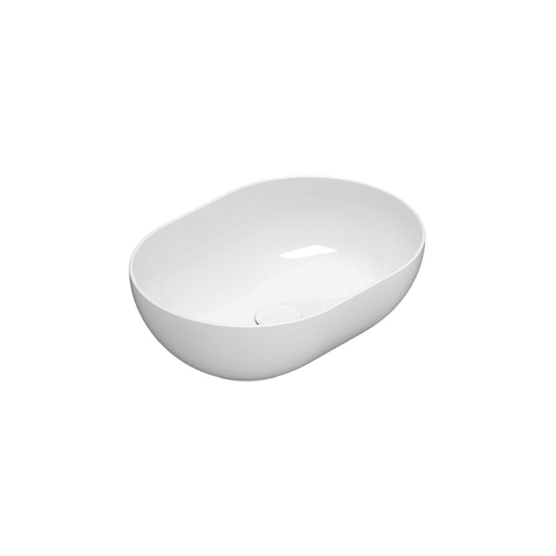 foto del prodotto ceramica globo - lavabo in ceramica 50x36 cm globo t-edge le ciotole b6o50bi bianco - ceramica