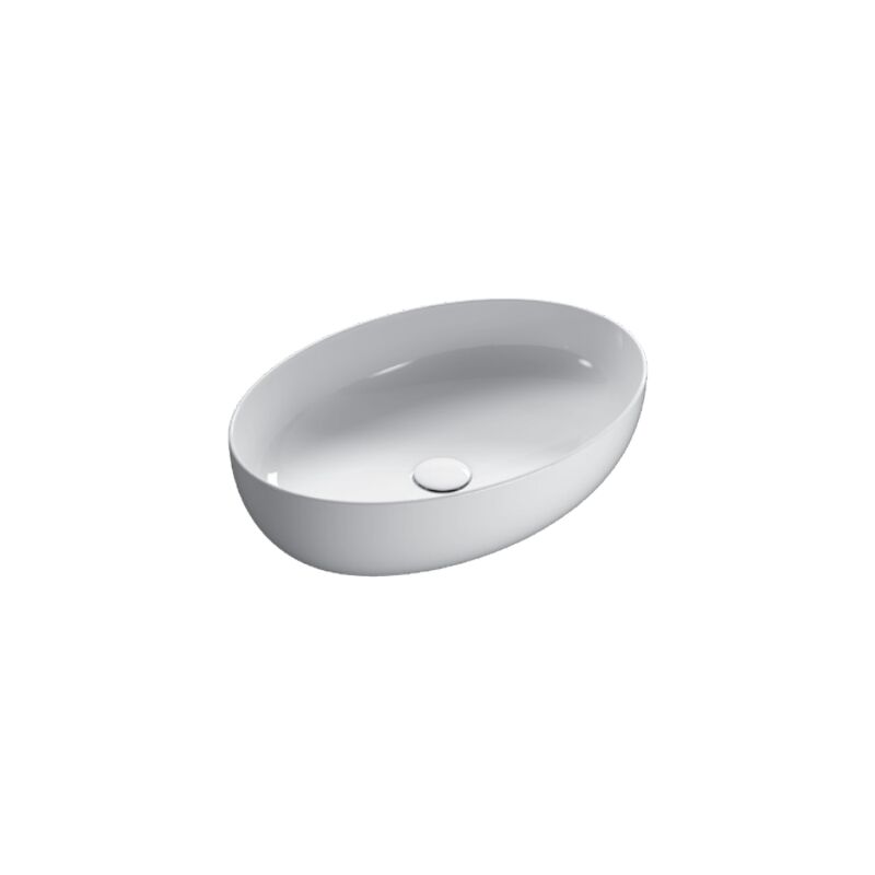 foto del prodotto ceramica globo lavabo in ceramica 60x42 cm globo 4all tfo60bi bianco ceramica