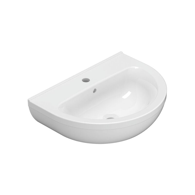 foto del prodotto ceramica globo lavabo in ceramica 60x45 cm globo grace grn60bi bianco ceramica standard