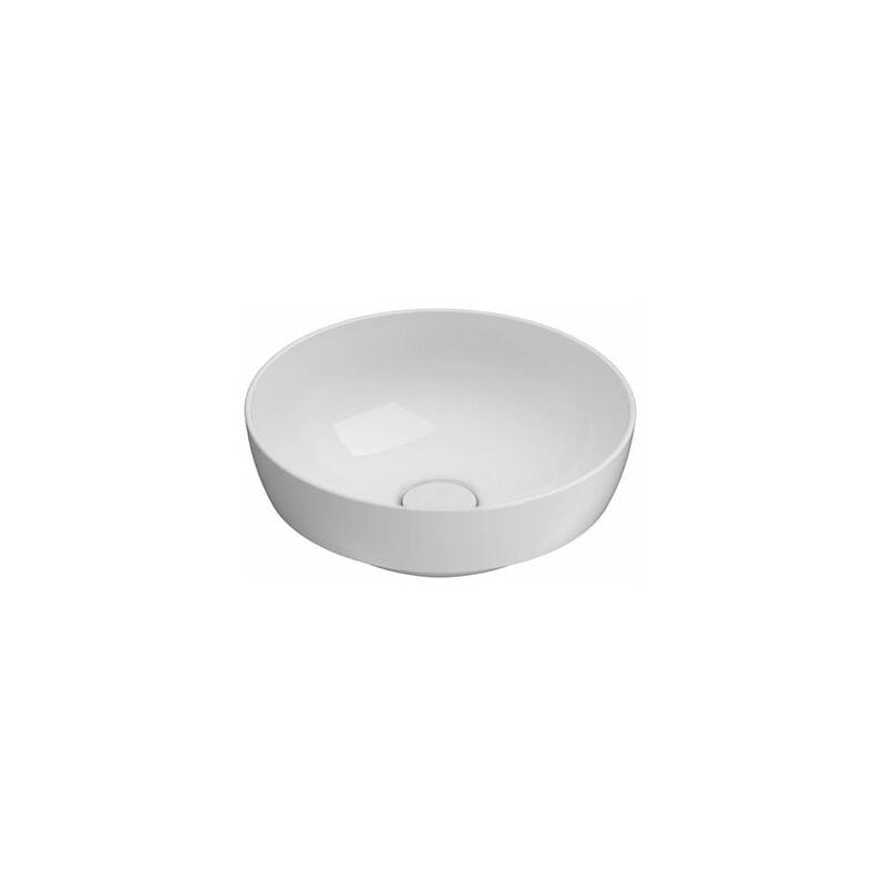 foto del prodotto ceramica globo lavabo t edge appoggio incasso salvaspazio cm. 37 in ceramica