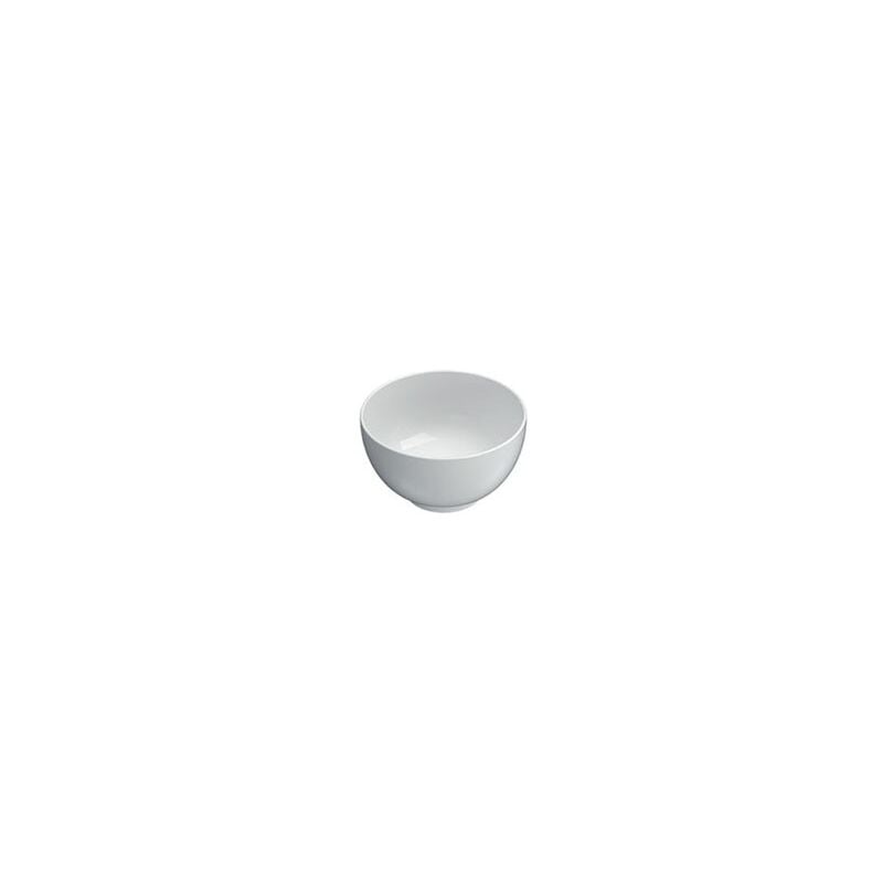 foto del prodotto ceramica globo lavabo t edge appoggio salvaspazio cm. 30x30 in ceramica bianco
