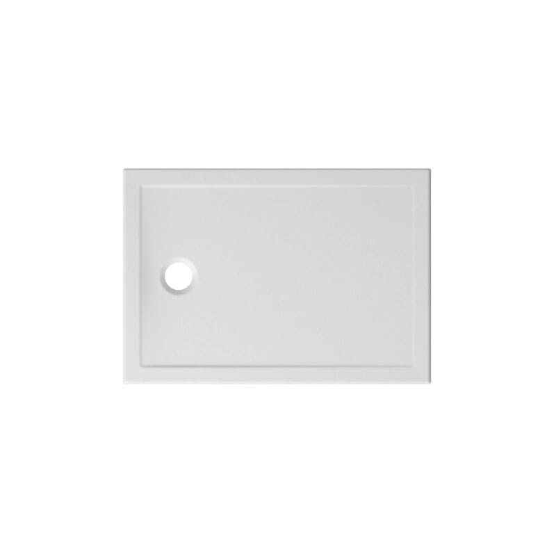 foto del prodotto ceramica globo piatto doccia 70x100 h.3 in ceramica bianco lucido docciatre di