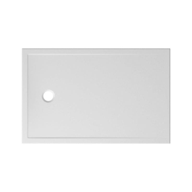 foto del prodotto ceramica globo piatto doccia 90x140 h.3 in ceramica bianco lucido docciatre di