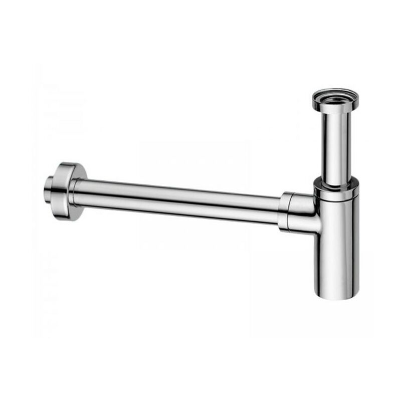 foto del prodotto ceramica globo sifone per lavabo cromato a forma tonda 1 4 di