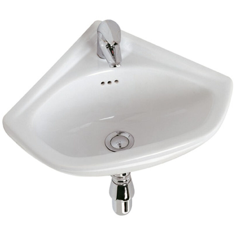 foto del prodotto ceramica globo - torano lavabo ang sosp 1 foro codice prod va020bi