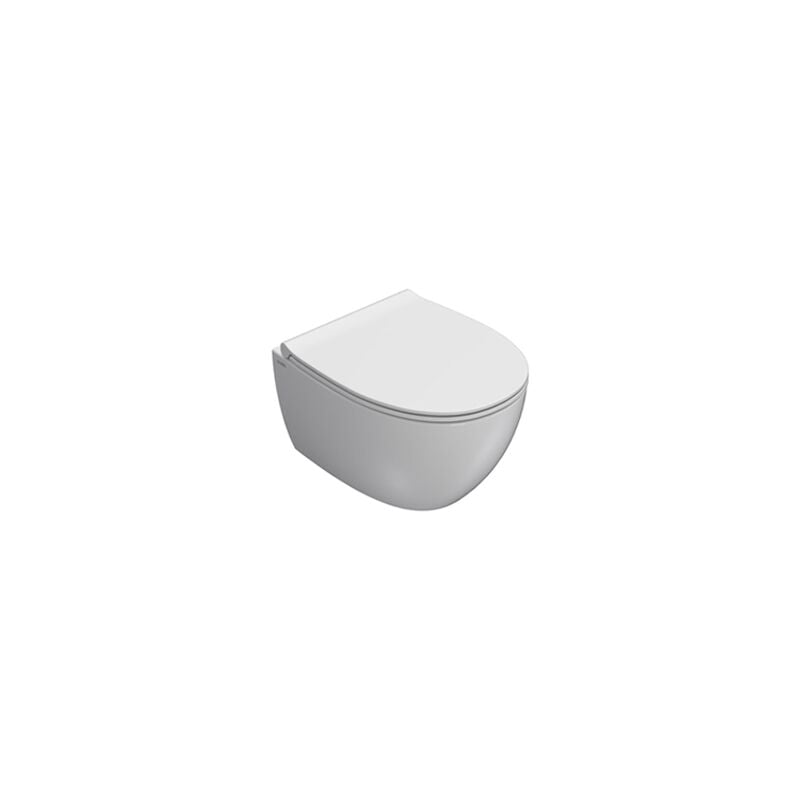 foto del prodotto ceramica globo - water 4all sospeso salvaspazio senza brida (rimless) cm. 48x37