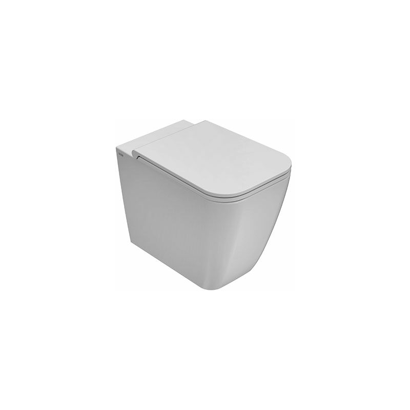 foto del prodotto ceramica globo water stone filomuro scarico traslato cm. 56x36 bianco lucido di