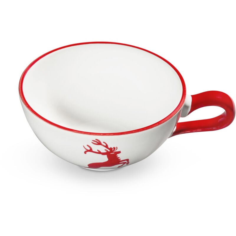 foto del prodotto ceramica gmundner cervo rosso rubino, tazza da t 0,17l 