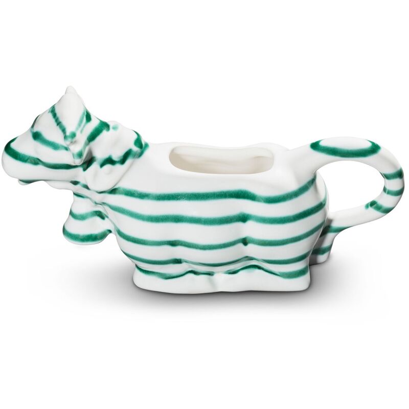 foto del prodotto ceramica gmundner verde fiammato, mucca da latte 0,16 litri