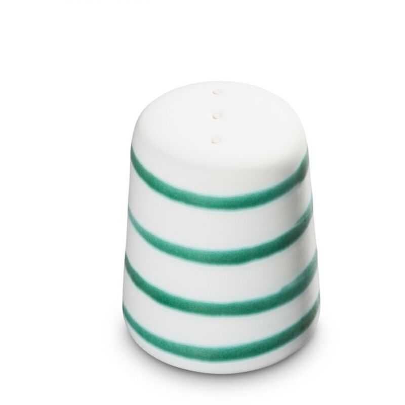 foto del prodotto ceramica gmundner verde fiammato, pepiera dritta