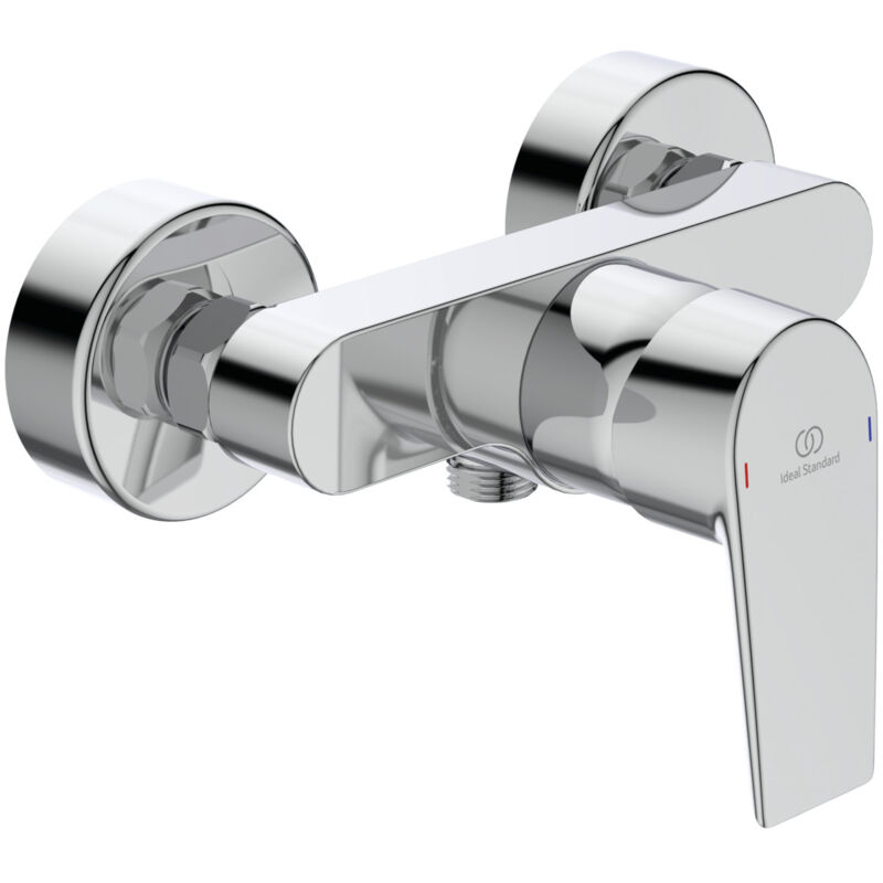 foto del prodotto ceramix, miscelatore monocomando esterno per doccia, a6546aa, cromato ideal standard