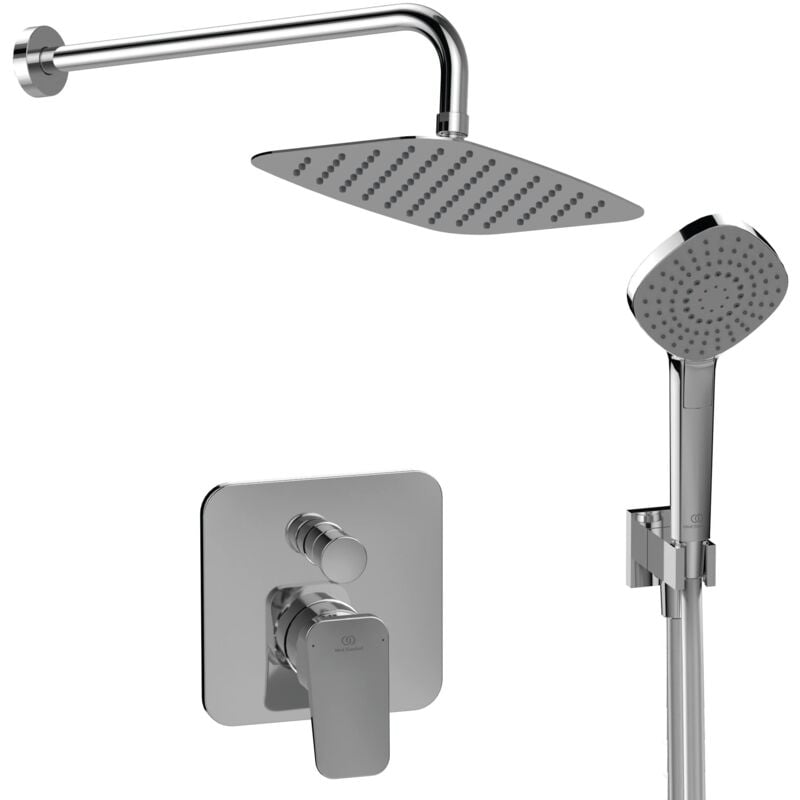 foto del prodotto ceraplan kit doccia con raccordo erogatore, cromato ideal standard