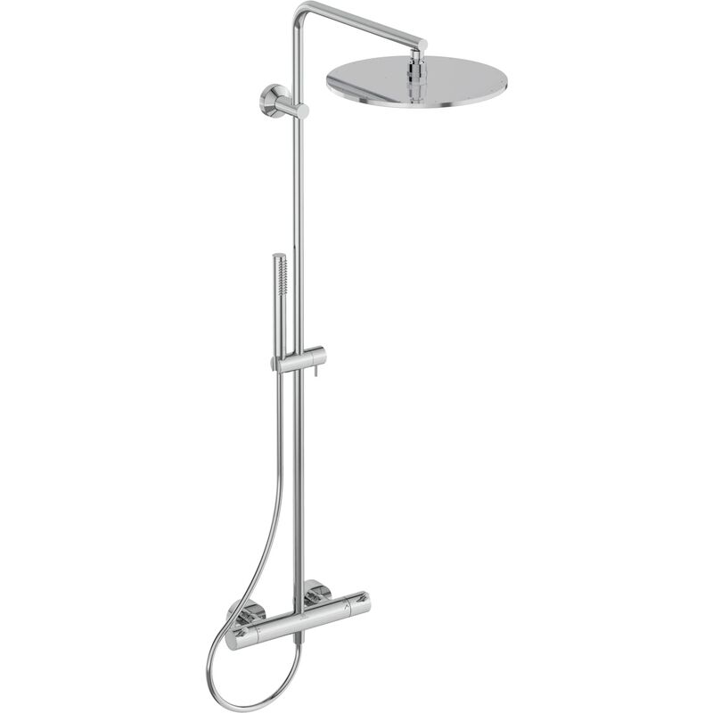 foto del prodotto ceratherm t125 colonna doccia con termostatico esterno, cromato ideal standard