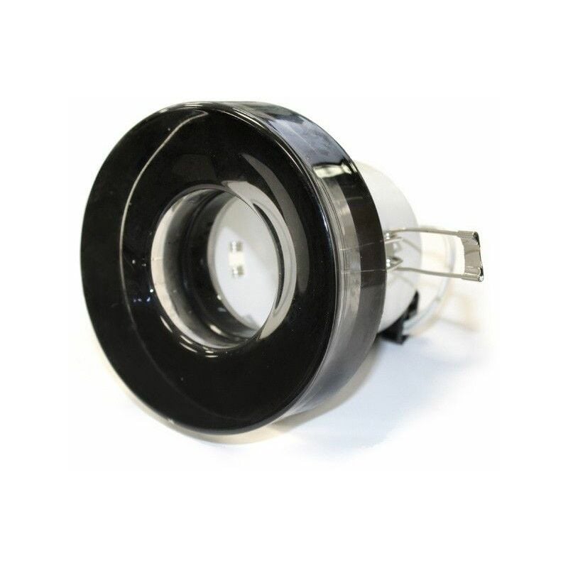 foto del prodotto cerchio da incasso black round aneto cristalrecord 21 210 01 180