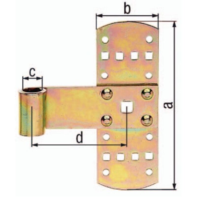 foto del prodotto cerniera 3350 / k2 / 160 millimetri